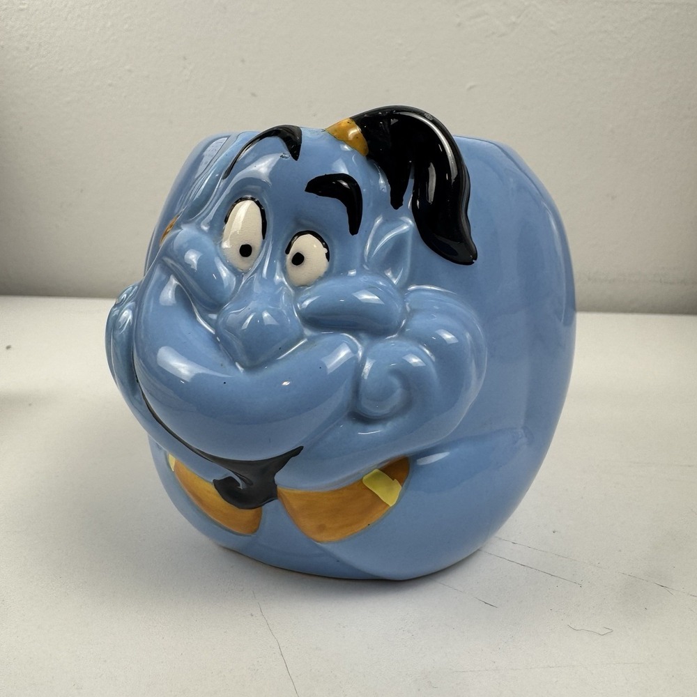 Applause Ceramic Mug Aladdin Genie 3 1/2" Tall With Box‎